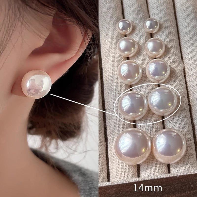 Versatile  Milk White Pearl Earrings