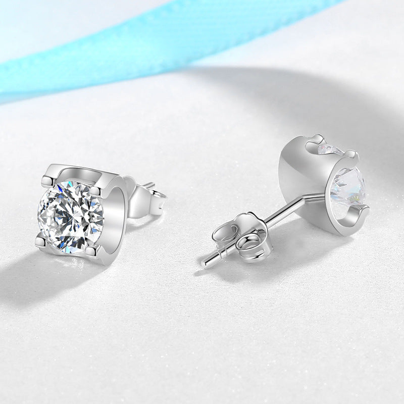 Bullhead Artificial Diamond Women's Stud Earrings