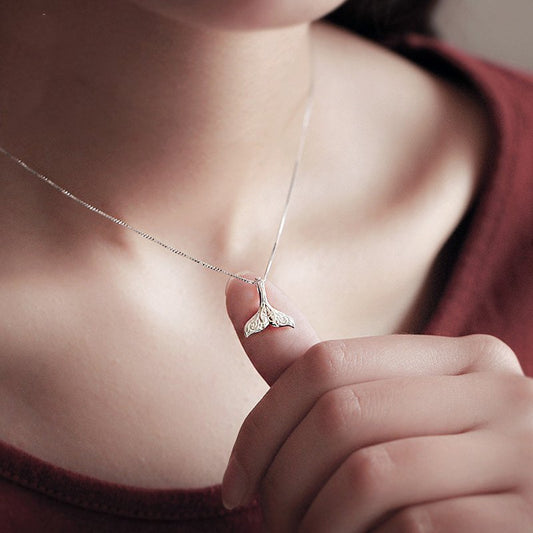 Mermaid 925 Silver Necklace