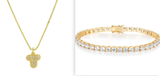 Brass Micro-inlaid Balloon Bubble Small Size 26 English Letters Necklace