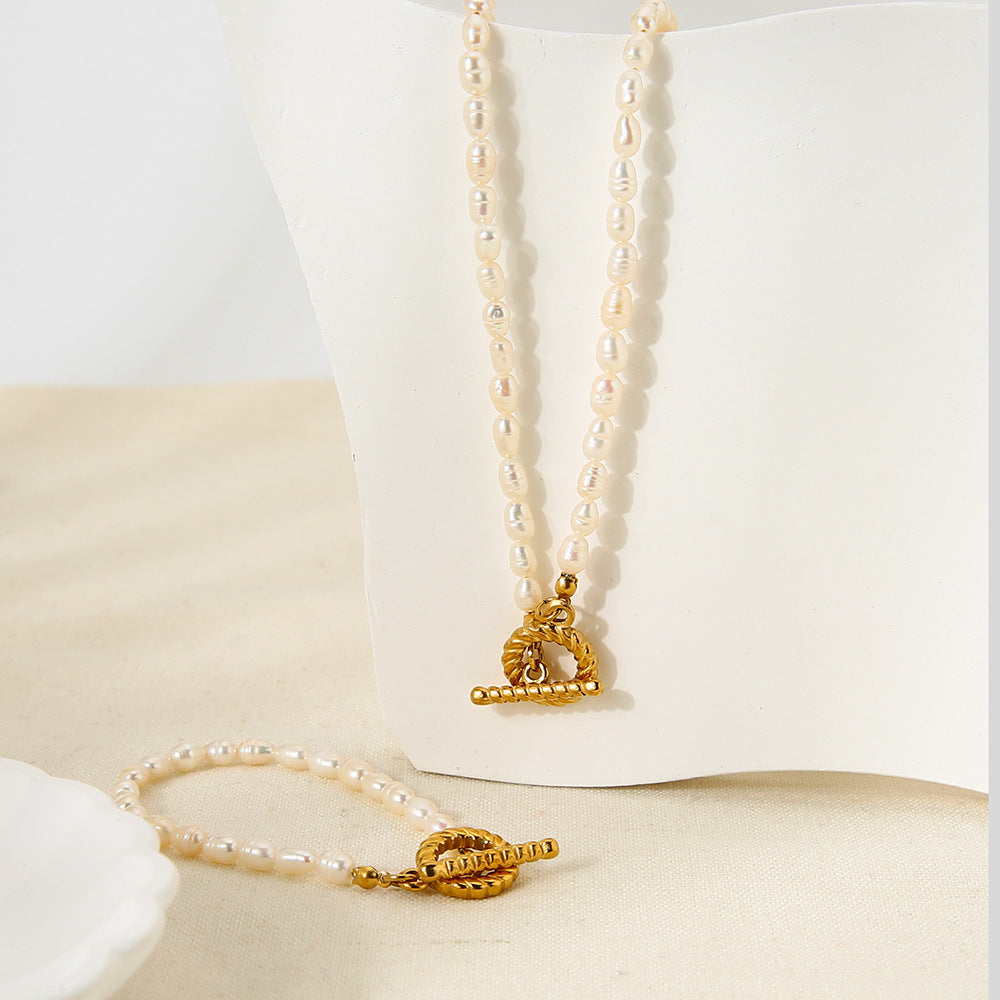 Freshwater Pearl Necklace Bracelet