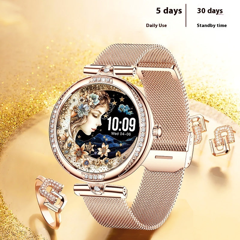 Heart Rate Blood Oxygen Monitoring Bluetooth Calling Smart Watch