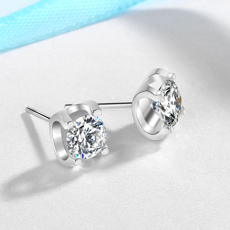 Bullhead Artificial Diamond Women's Stud Earrings