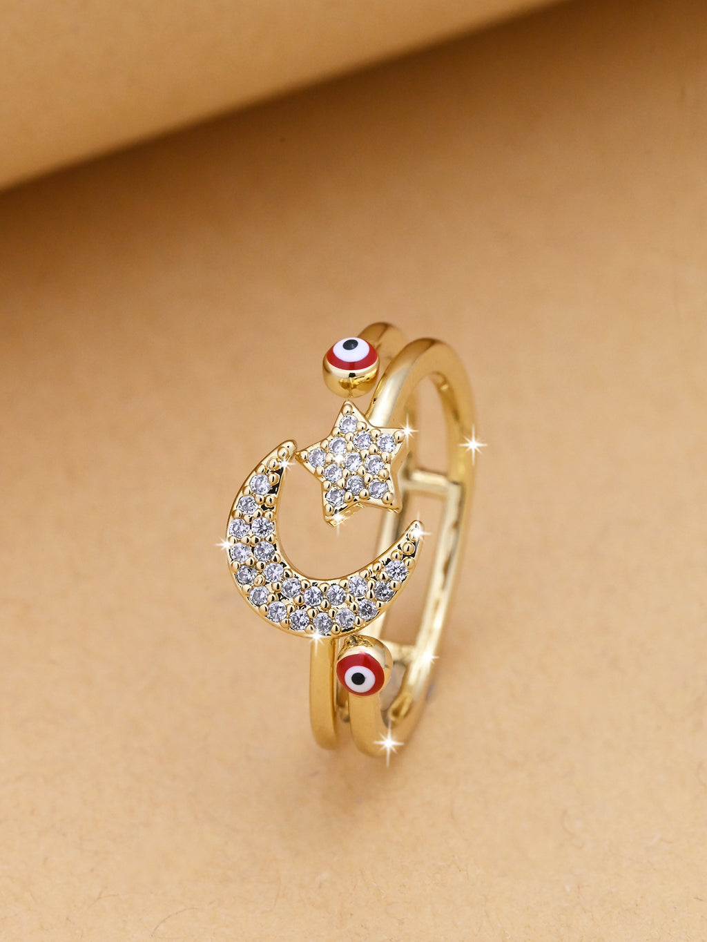 Fashion Simple Devil's Eye Open Ring