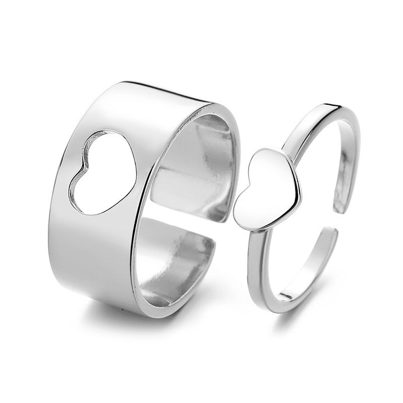 Punk Couple Men And Women Couple Rings Groups