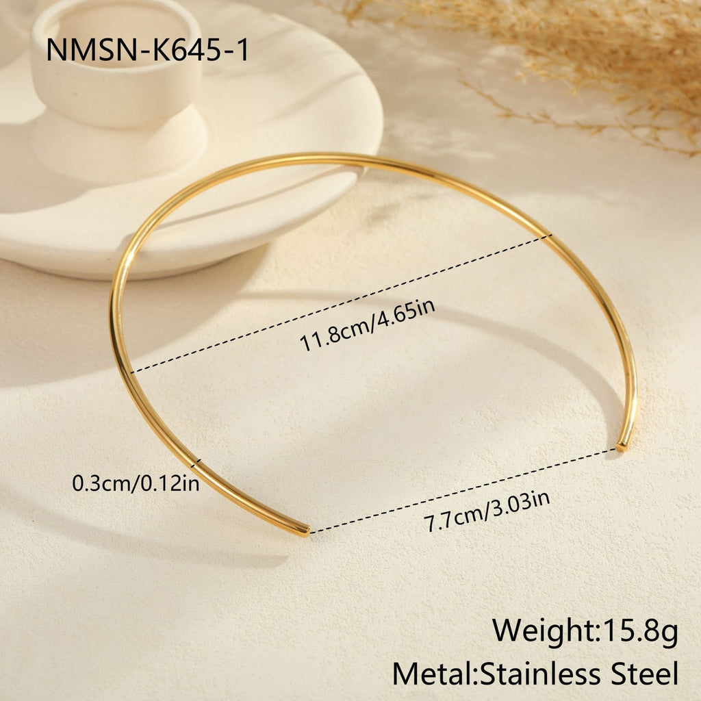 Black Rope Titanium Steel Necklace Irregular Pendants Minimalist Collar High Sense Niche