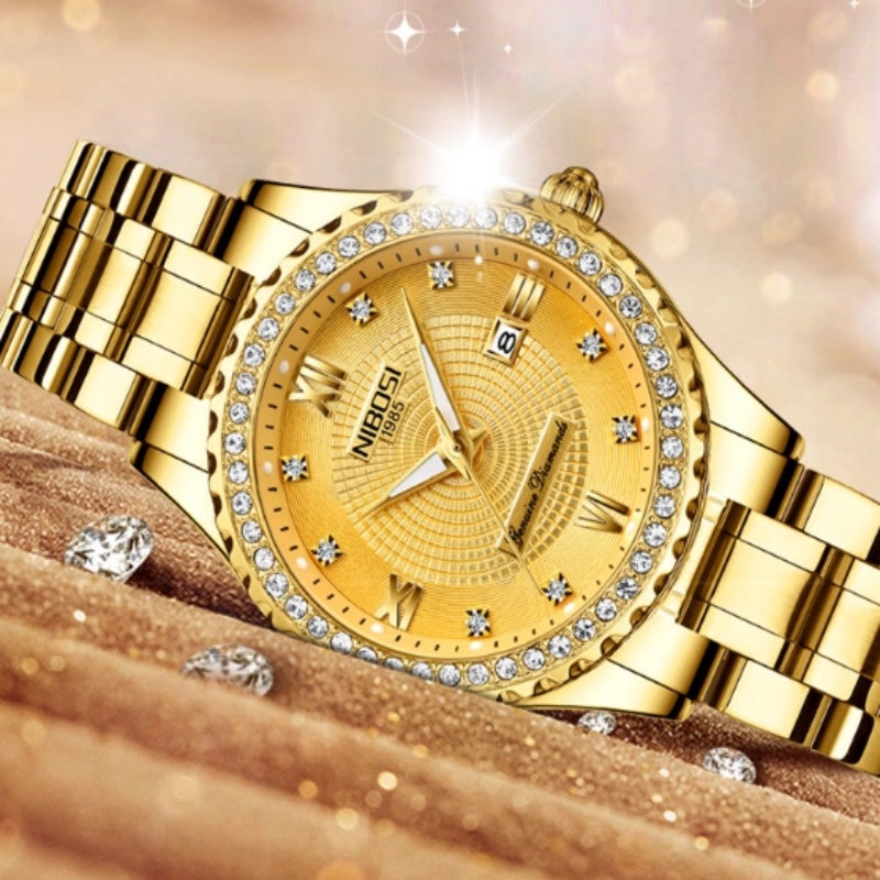 Women's Ultra-thin Automatic Mechanical Luminous Waterproof Quartz Watch