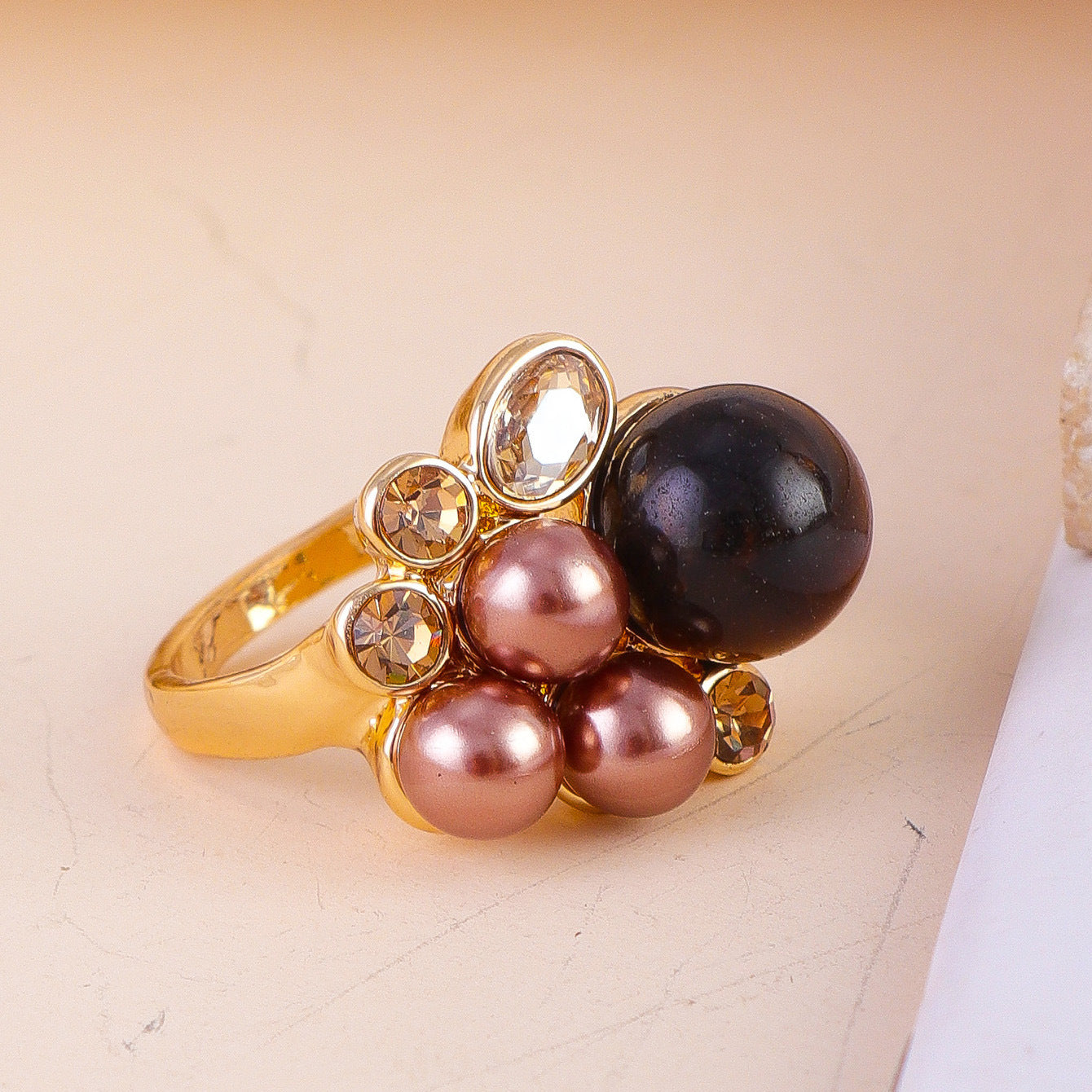 Flower Personality Simple High Sense Ring For Women