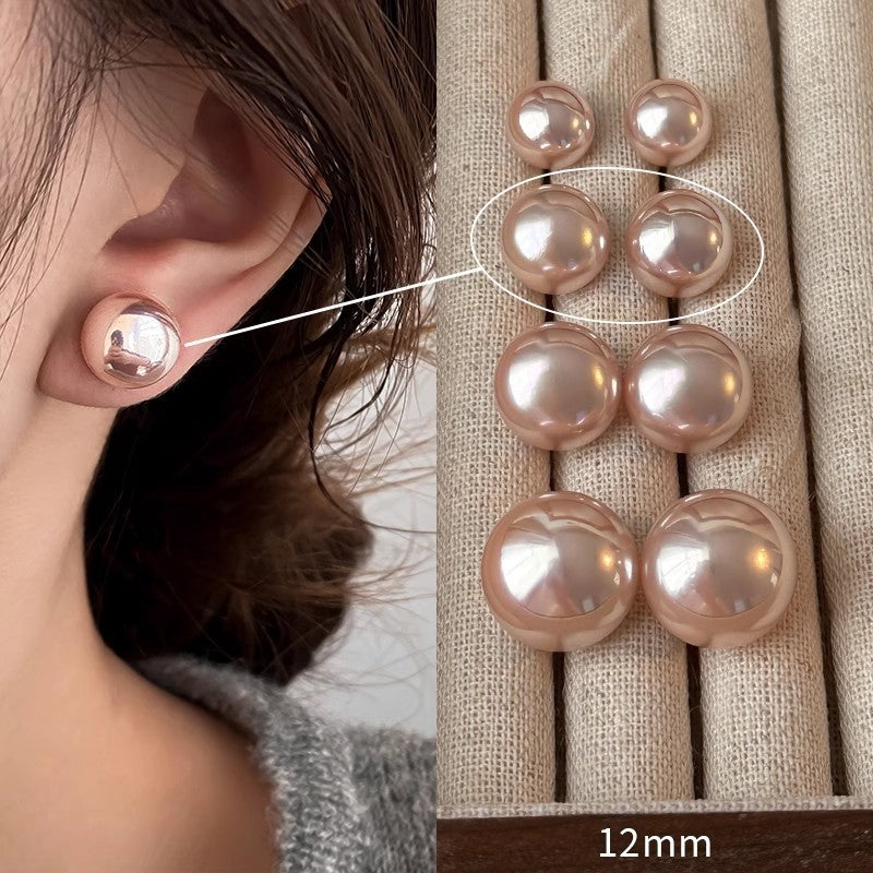 Versatile  Milk White Pearl Earrings