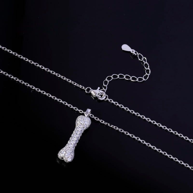 Wind Zircon Pendant Necklace Niche Design Autumn Light Luxury Ornament