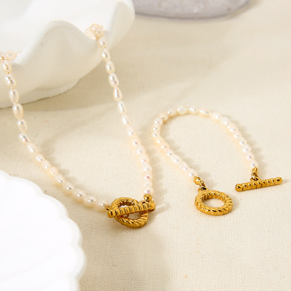 Freshwater Pearl Necklace Bracelet