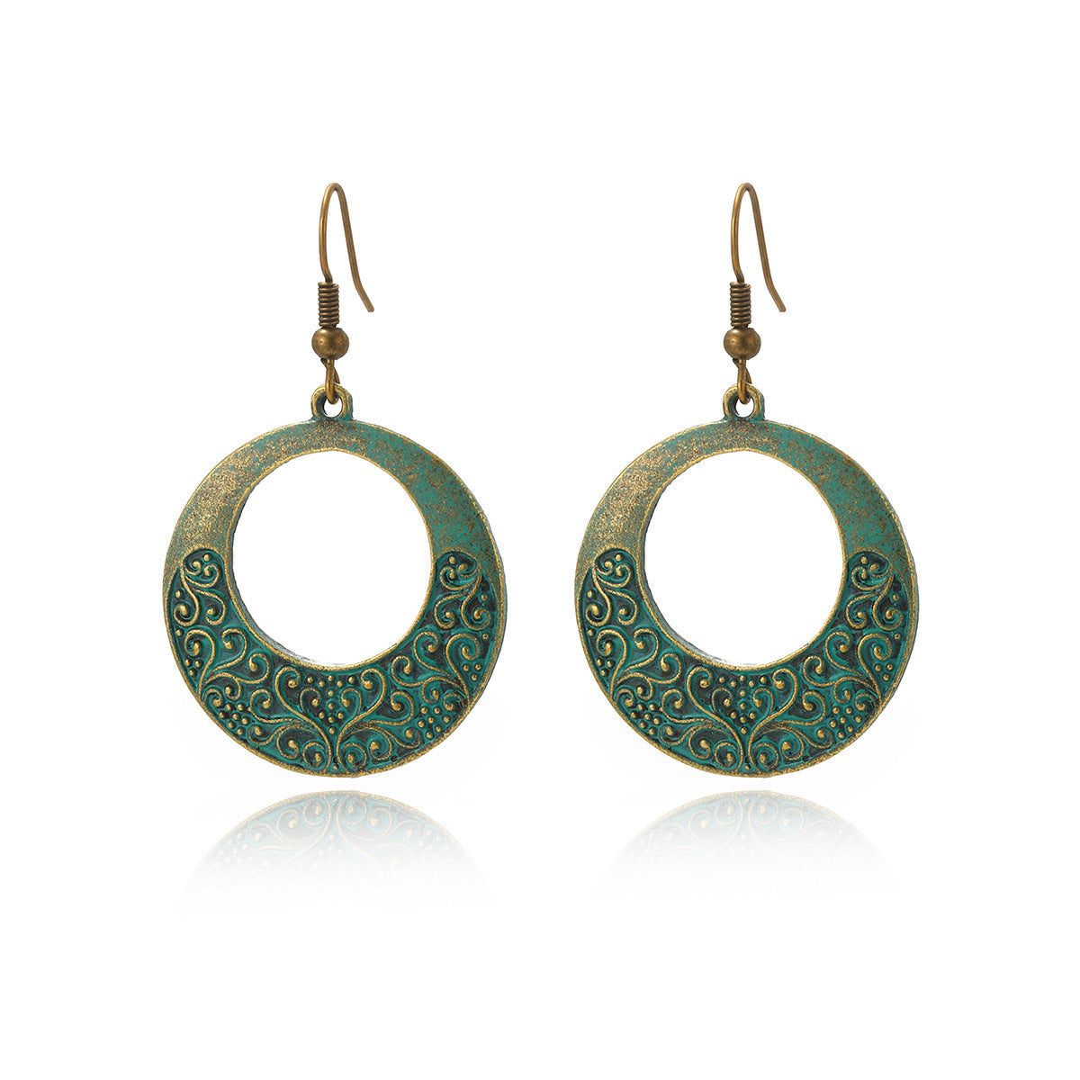 Bohemian Natural Stone Long Retro Necklace