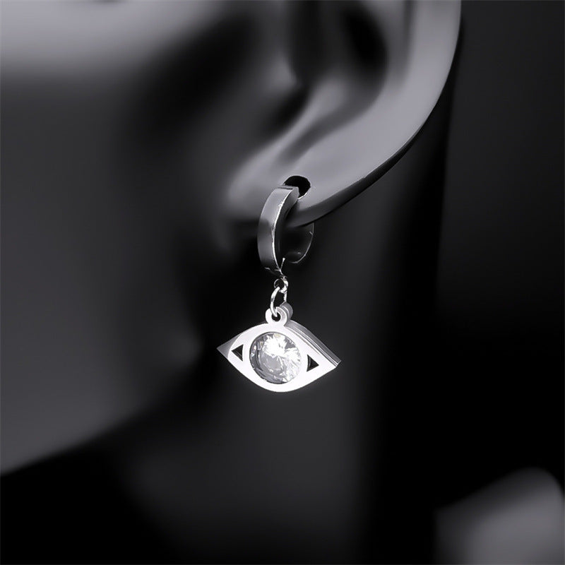 Zirconium Gold Earrings Necklace Decoration Suit