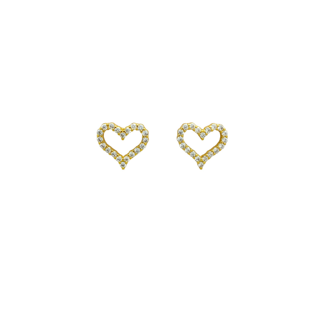 Small And Exquisite Love Temperament Earrings With A Sense Of High-end Ear Clips