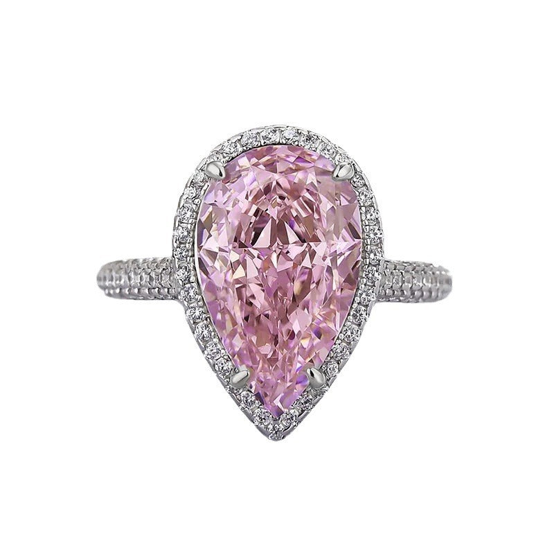 Inlaid Zircon Fashion Personality Women's Ring