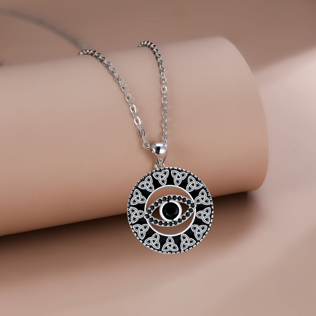 Devil's Eye Necklace Light Luxury Minority High Sense