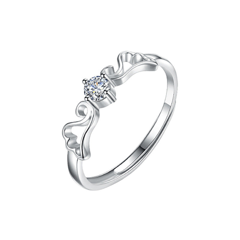 Mobius Strip Couple Ring